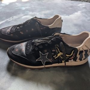 Coach Leather Rexy Tennis Shoes